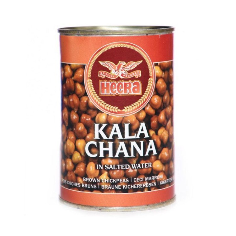 Heera Boiled Kala Chana 400g
