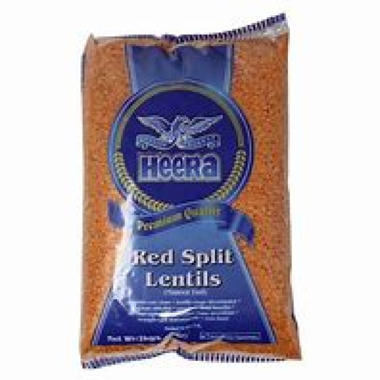HEERA RED SPLIT LENTILS 2kg